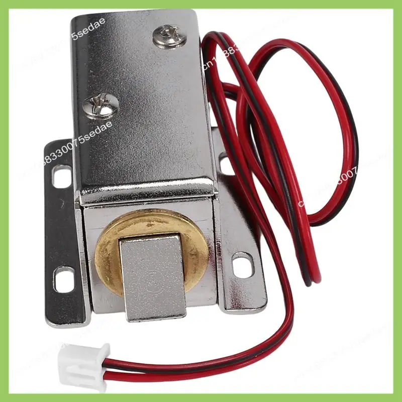 Y19A Mini Electromagnetic Lock DC 12V Electric Bolt Lock Small Electric Control Cabinet Door Lock