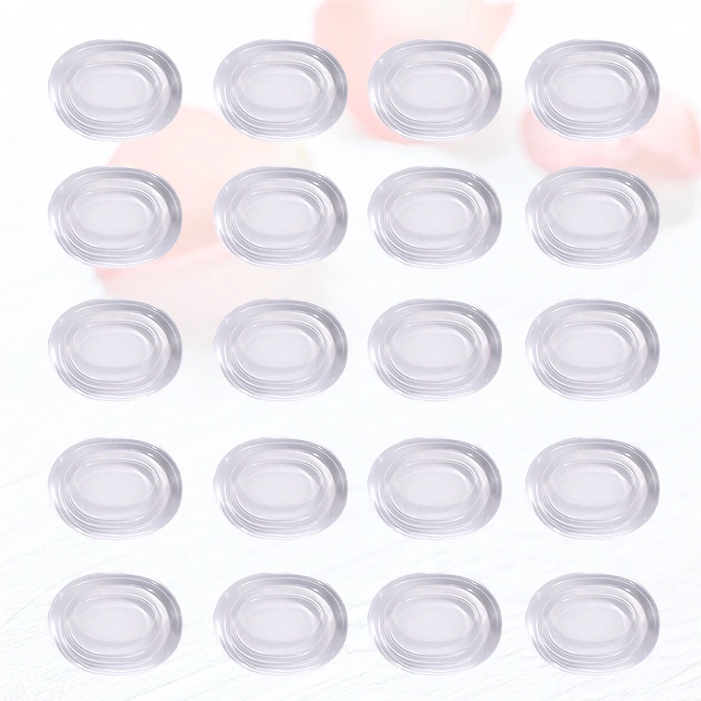 

20 Pcs Noise-absorbing Pad Snare Drum Mute Damper Gel Silicone Muffler Accessories