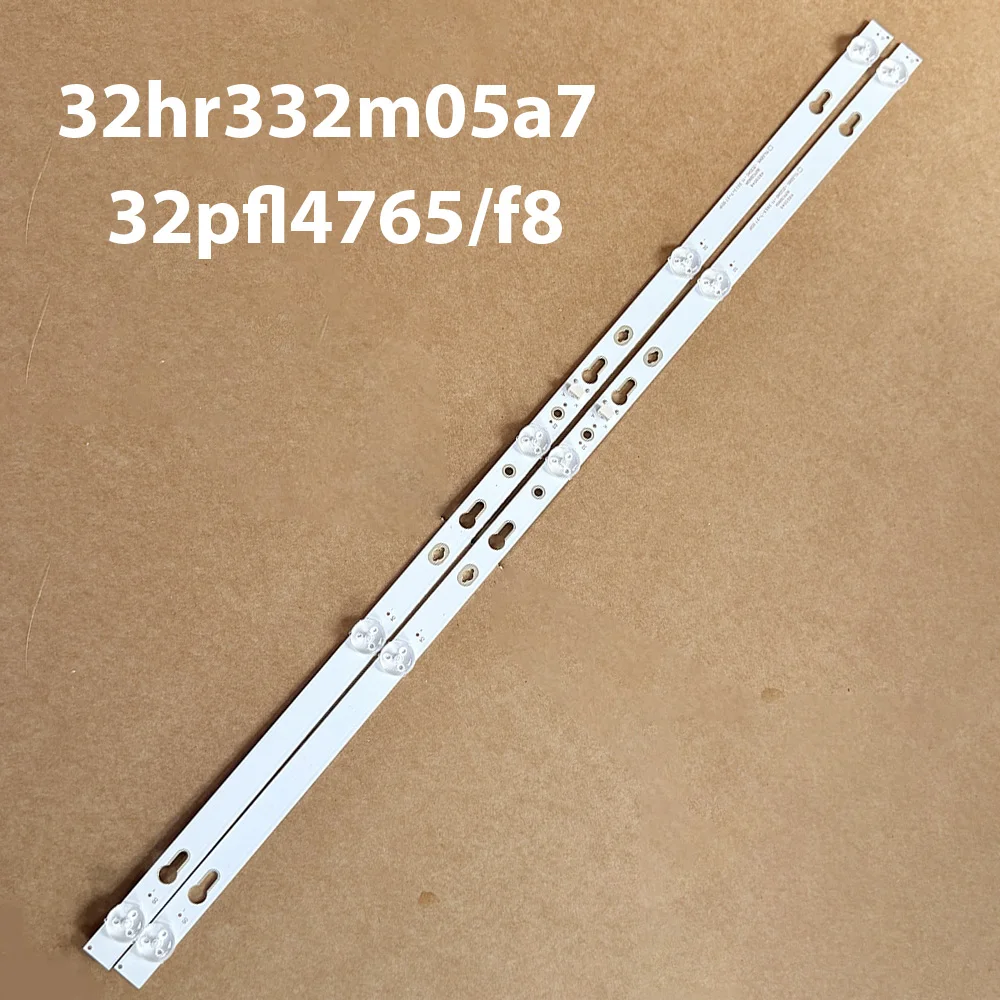 

2 шт. 5-светодиодные светодиодные ленты для подсветки телевизора 32hr332m05a7 32pfl4765/f8