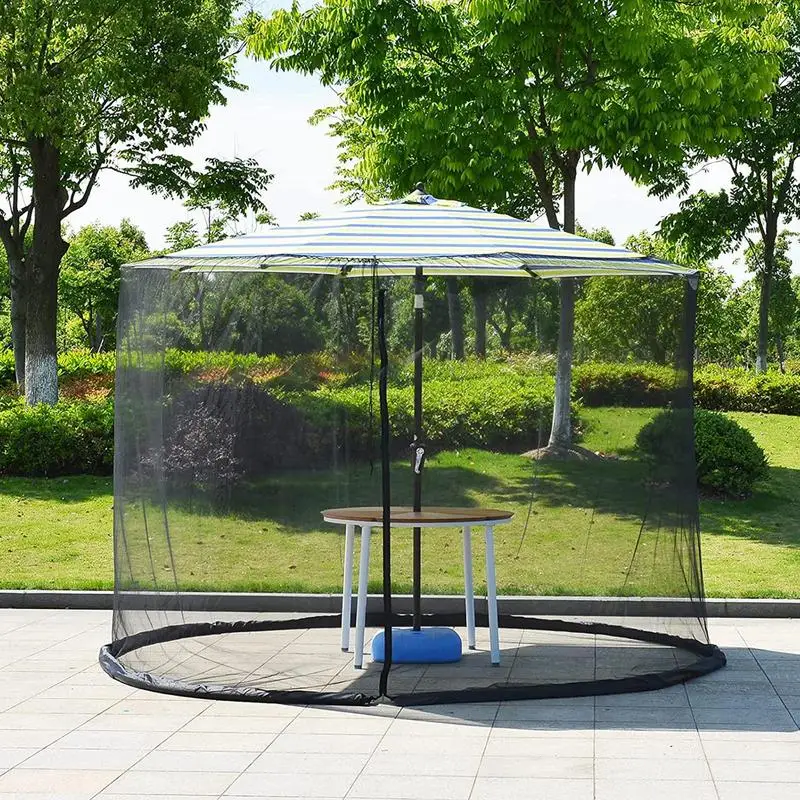 Outdoor Gazebo Patio Umbrella Mosquito Netting For Camping And Garden Beach Travel Home Anti-mosquito Anti-insect Mosquito Net