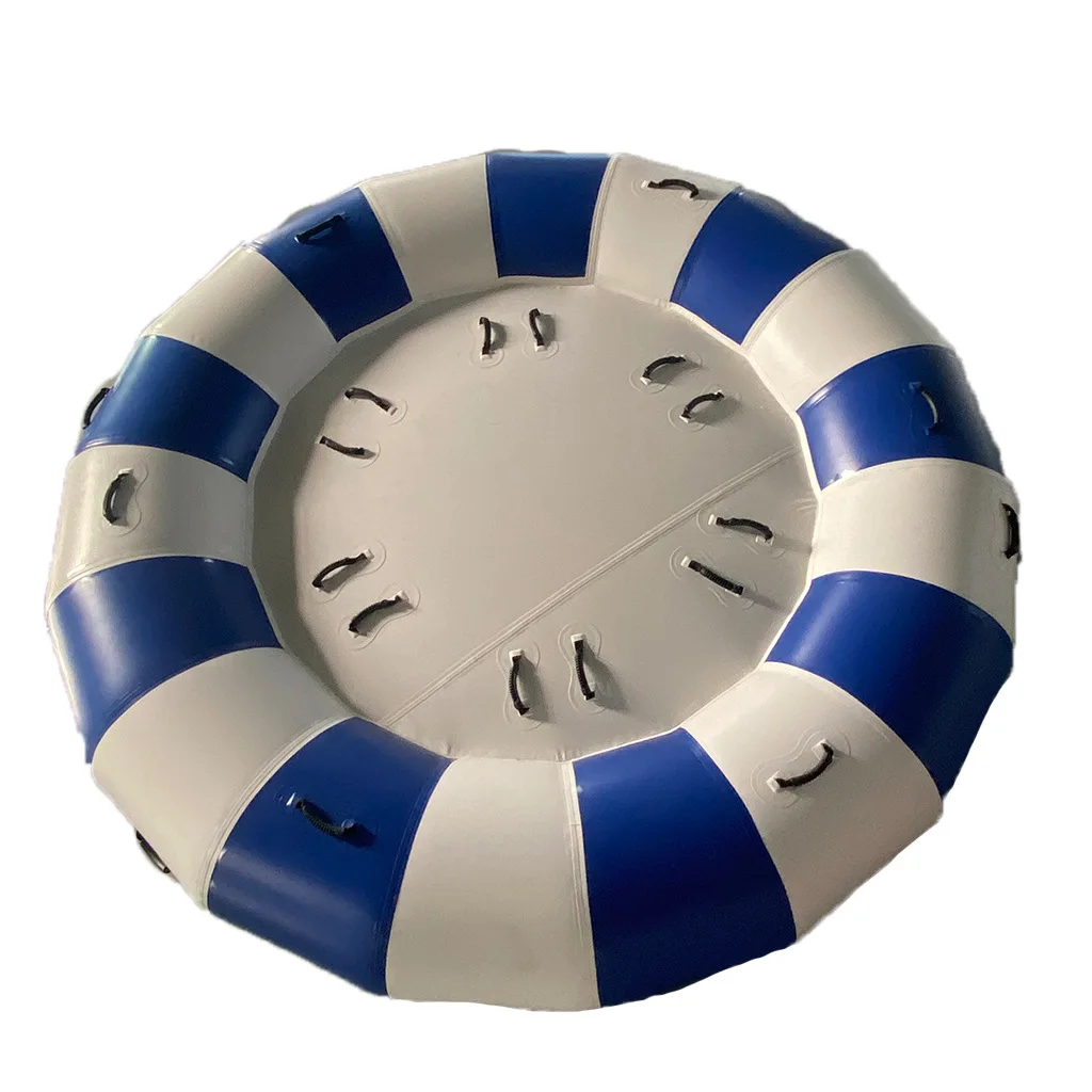 Customized custom inflatable mobile water park equipment manufacturer Water gyro seesaw Large amusement outdoor