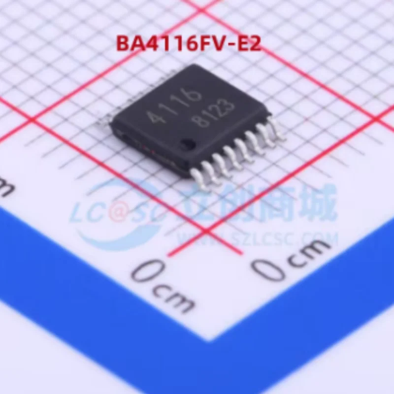 10PCS 100% Original BA4116FV-E2 SOP8 Dual Operational Amplifier Low Noise Wide Voltage Op-Amp IC For Audio Signal Processing