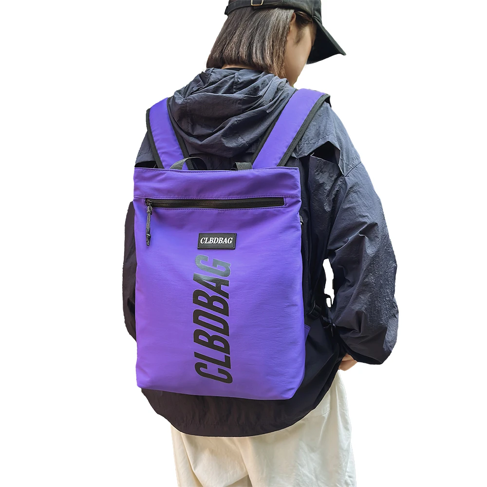 New Trendy Brand Harajuku Backpack Korean Version Men College Student Portable School Bag Unisex Sports Leisure Travel