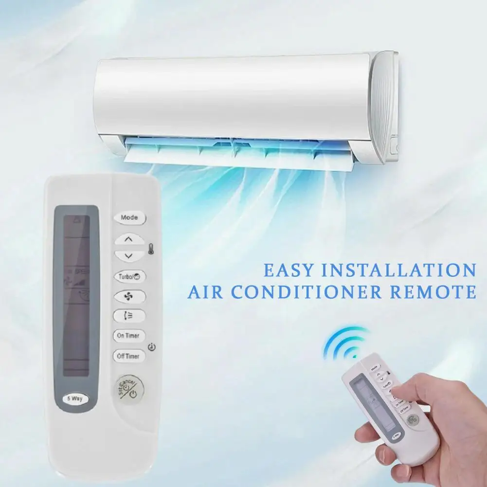 

Беспроводной пульт дистанционного управления Беспроводной контроллер кондиционера для Arc-410/arh-401/arh-403/arh-415 с питанием от батареи для дома