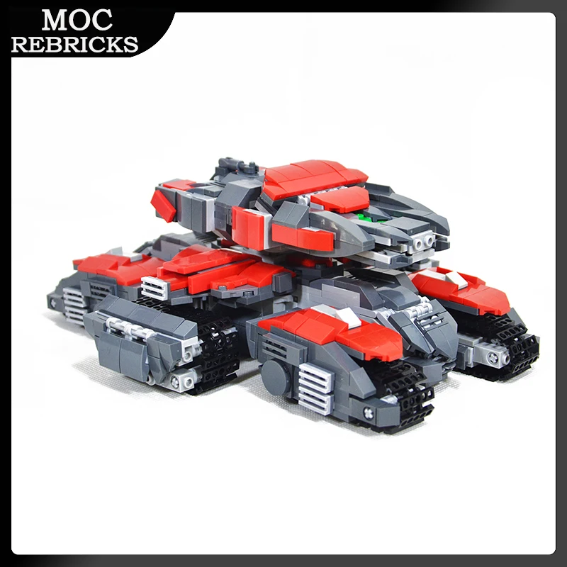 War Mecha Fantasy Robot Deformable Vehicle Puzzle For Assembly MOC Building Block Bricks Toys DIY Model Children Christmas Gifts