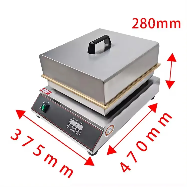 Picture 4: Commercial Crepe and Pancake Makers Non-Stick Copper Plate Japanese Souffle Pancake Maker Electric Souffle Maker Machine