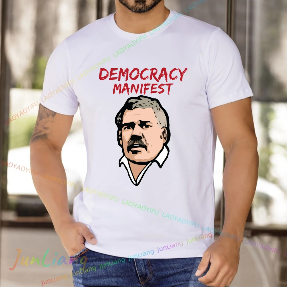 T-Shirt PVD classique vintage pour homme, 100% coton, Goth, Demography Manifest I See That You Know Your Judo Well