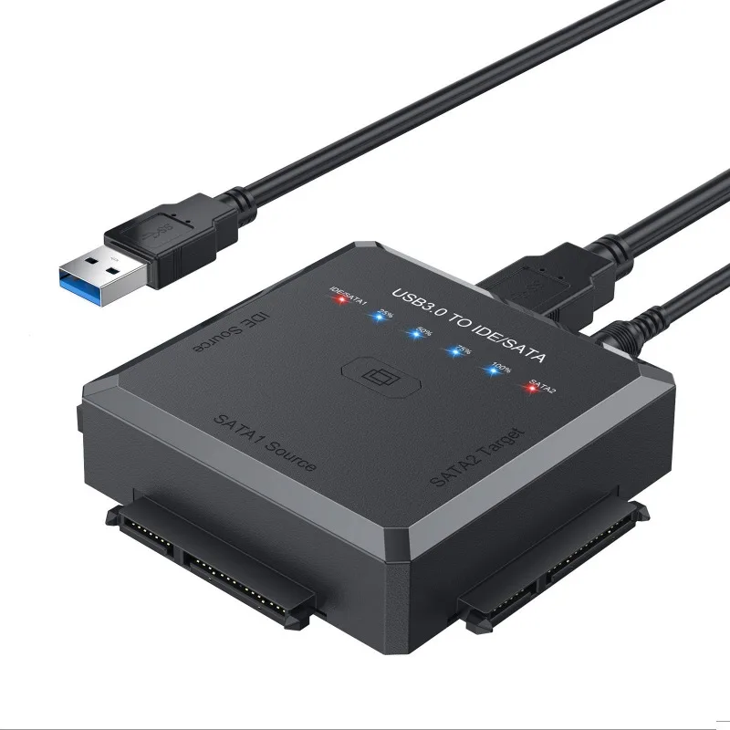 

3 in 1 USB3.0 To SATA/IDE for Samsung Seagate WD 2.5 3.5 HDD SSD Hard Disk Drive Adapter Cable Data Transfer Converter