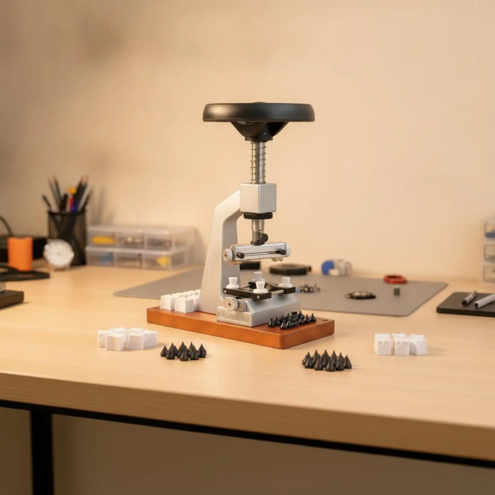 Watch Case Opener with Cone Adapters Versatile Watch Repair Tool for Watchmaking Bench and Toolkit Use