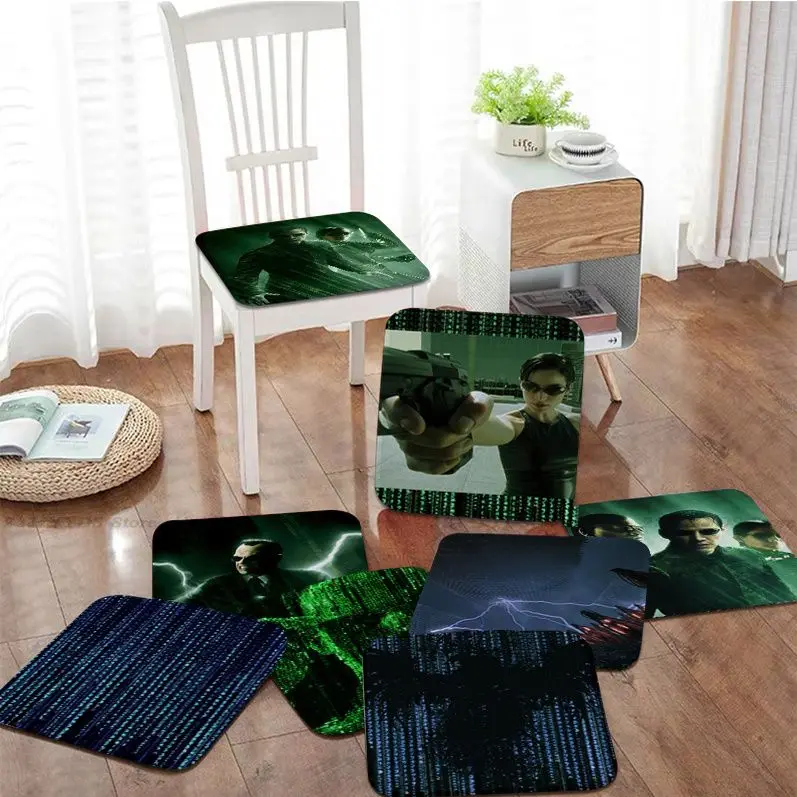 

The Matrix Creative Stool Pad Patio Home Kitchen Office Chair Seat Cushion Pads Sofa Seat 40x40cm Stool Seat Mat