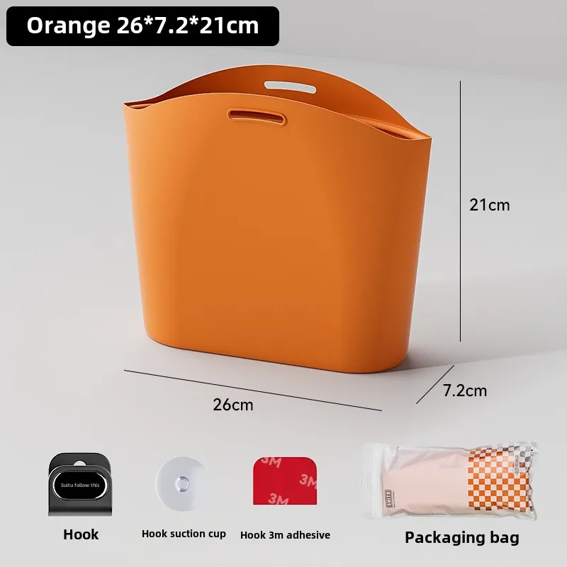 Silicone Car Trash Can Portable Hanging Waste Bin For Vehicle Storage And Garbage Space Saving Organizers Foldable Waste Bin view 6