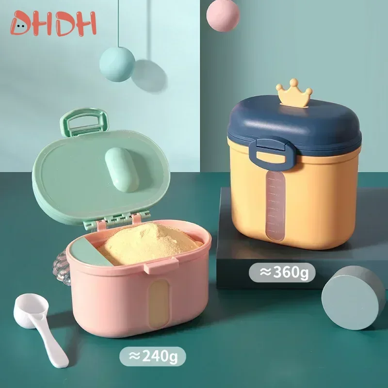 

Milk Powder Box Baby Milk Powder Portable Cute Pig Food Storage Box Essential Cereal Infant Toddle Snacks Container NO BPA