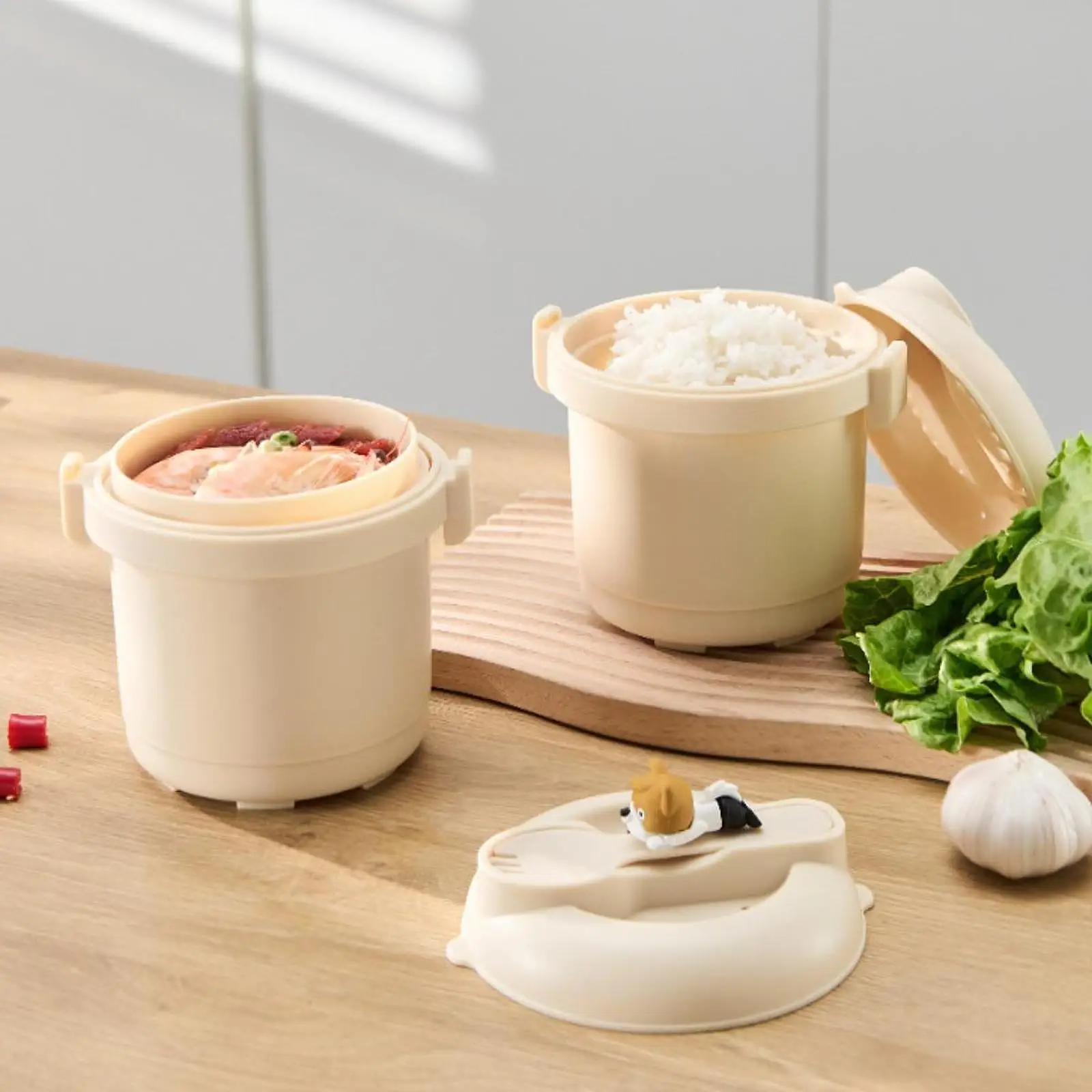 Spanish Rice Transparent Microwave Rice Cooker Steamer PP Plastic Multipurpose Kitchen Accessory ...