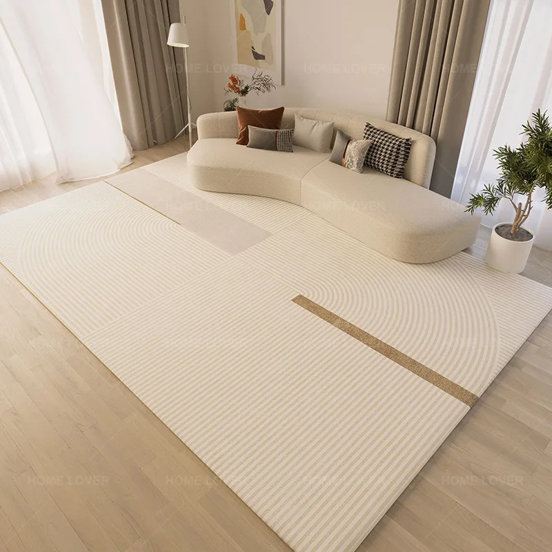 Light Luxury Carpet Living Room Minimalist Large Area Full Spread Coffee Table Blanket Bedroom Bed Blanket Simple Wind Carpet