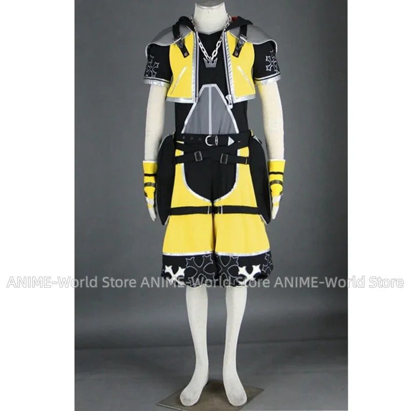 

Kingdom Hearts Sora Cosplay Costume 3st Version Set Uniform Men and Women Size Halloween Party Costumes