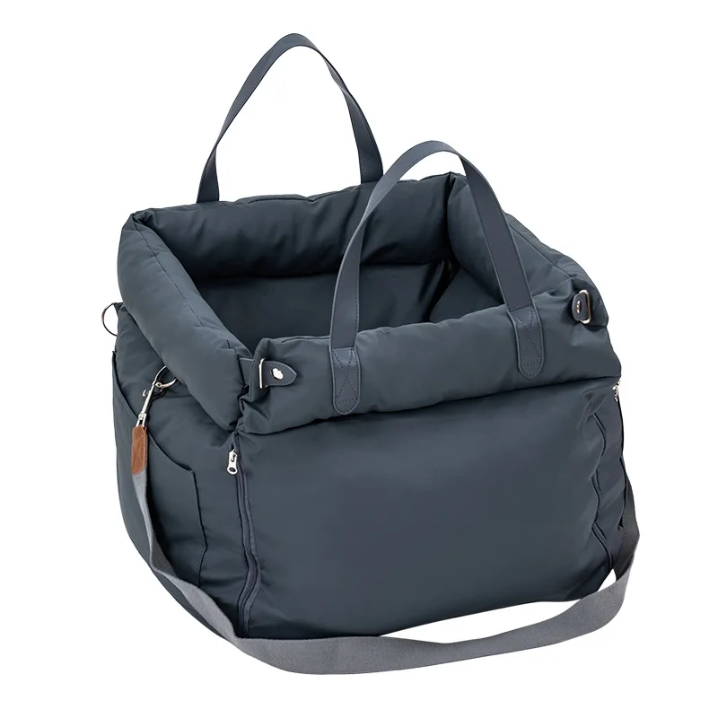 

Автомобильная кровать для собаки на заднее сиденье, складной дорожный гамак для домашних животных с нескользящим дном, безопасный чехол для автомобильного сиденья, который можно стирать в машине