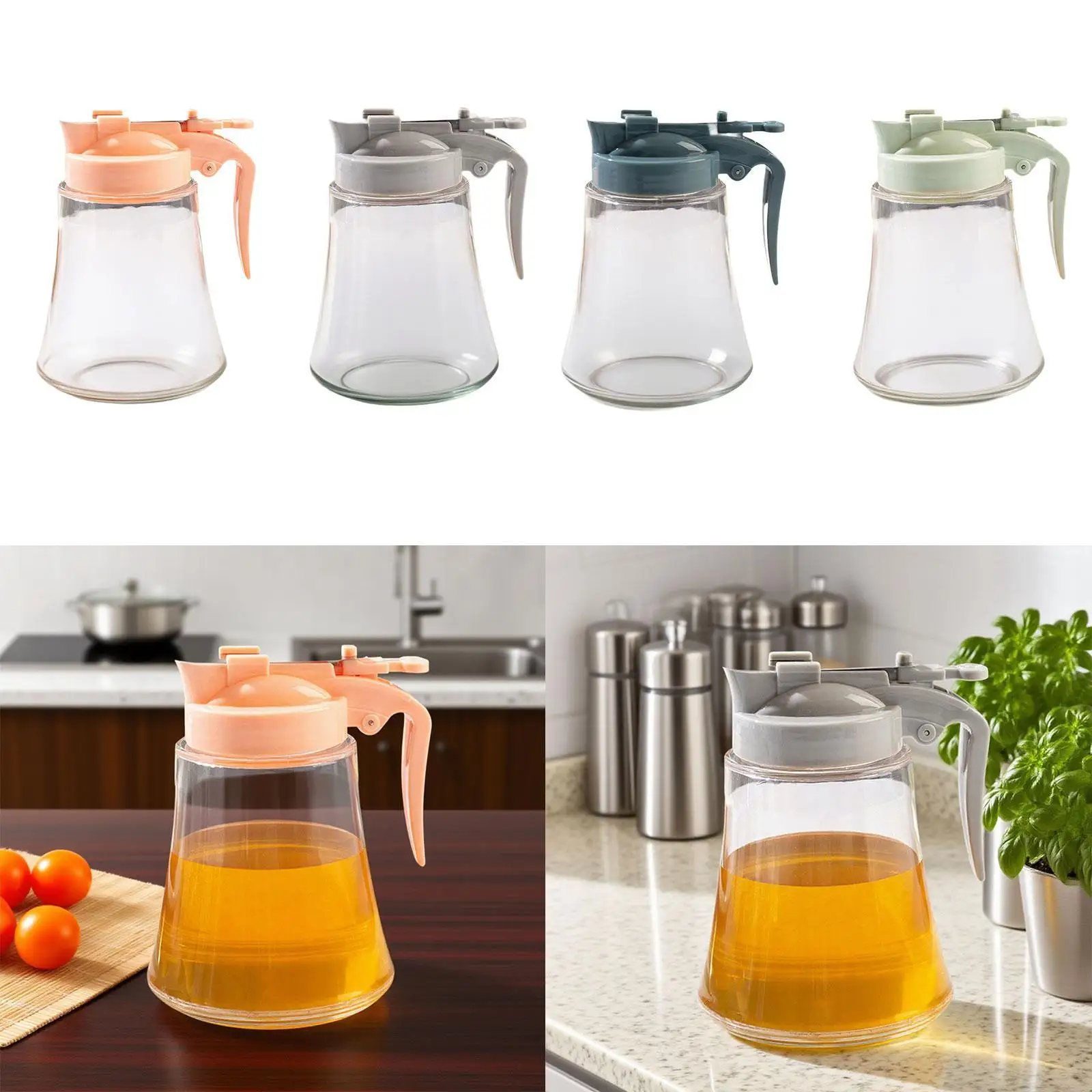 Oil Dispenser Bottle Multipurpose Vinegar Bottle for Air Fryer Frying Salad