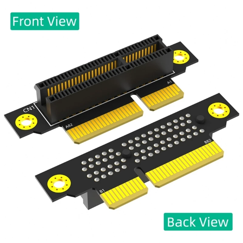 20mm PCIe 4x männlich weibliche Adapter Risers Card für 1U Server PC -Server Fall 601f