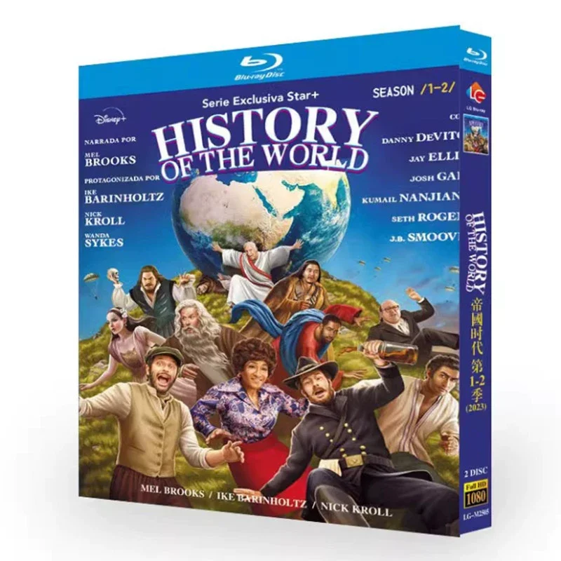 

History of the World Part 1-2 Blu-ray Disc