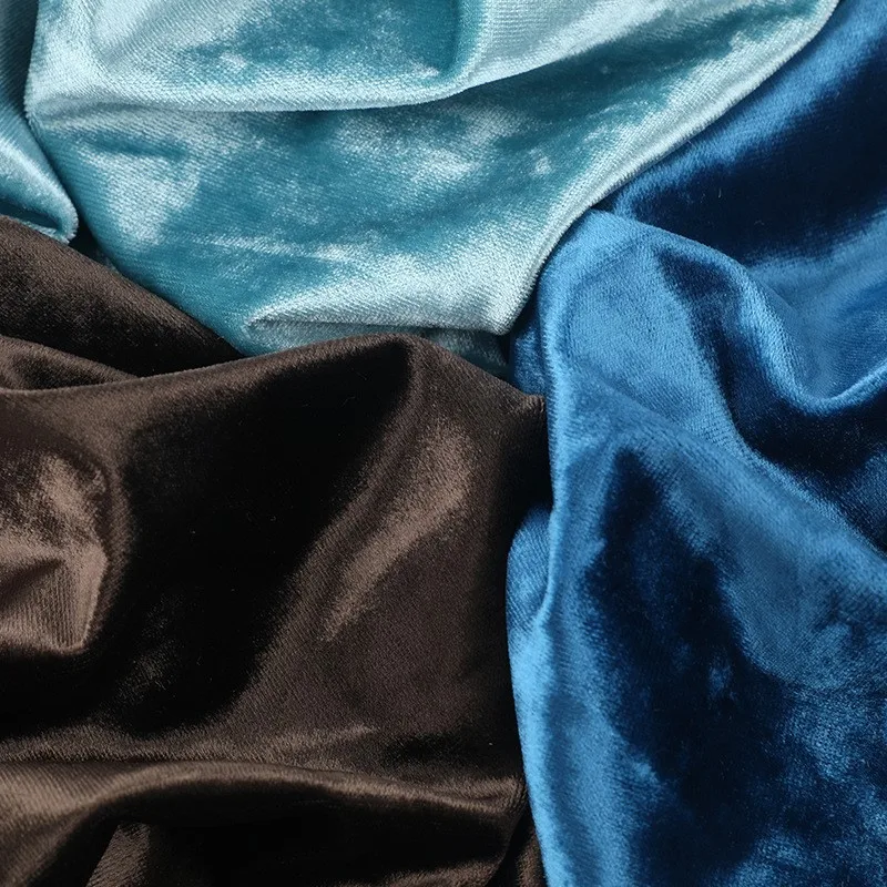 

270 г бархатная ткань с диаготикальной кислотой, эластичное платье с ледяным цветком, уксусное