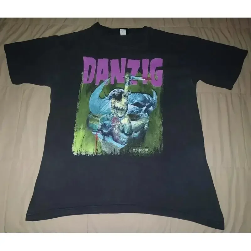 VTG 1992 DANZIG III HOW THE GODS KILL T SHIRT XL GIANT PUNK ROCK 90s TOUR CONCER
