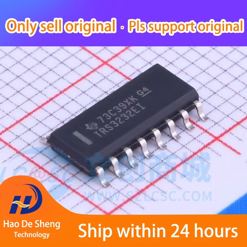 10 PZ/LOTTO RS232 TRS3232EIDR SOIC-16 Nuovo Originale In Magazzino