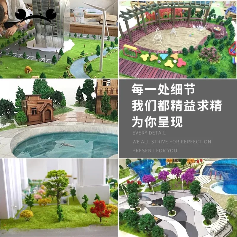 45/55/65/75/135/170mm Miniature Coconut Palm Trees for Diorama, Architectural Models, Tropical Beach Scenes DIY Landscape Craft