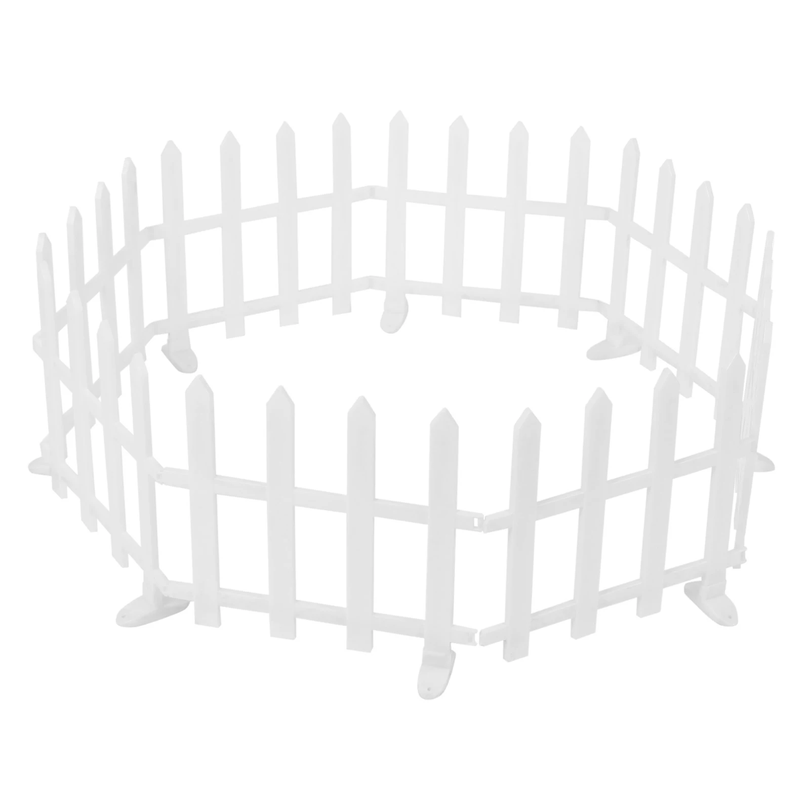 8 عبوات من مصابيح السياج LED، ضوء أبيض دافئ، ألواح مقاومة للماء وPP، مثالية لتزيين الحديقة والعطلات #6