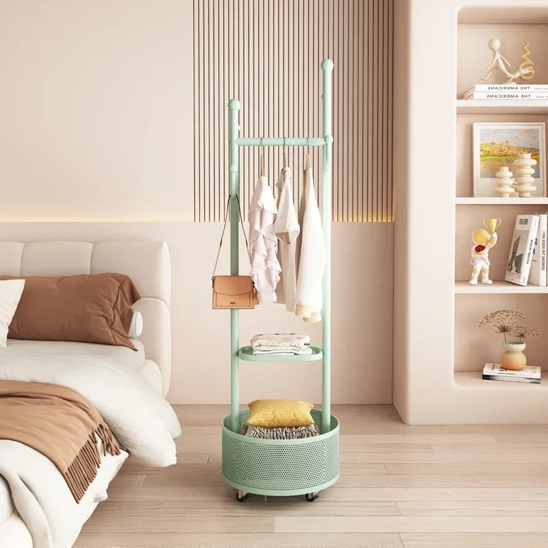 

Minimalist Luxury Coat Racks Organizer Standing Hanging Garment Coat Racks Evening Dress Cheap Metal Perchero Home Furniture