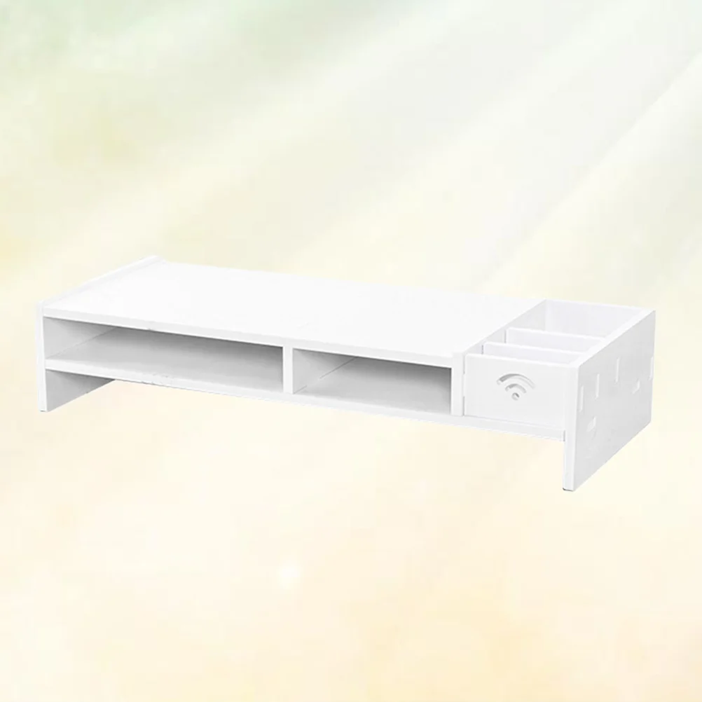 

38 CM Monitor Stand Riser Keyboard for Desktop Storage Organizer Laptop Computer