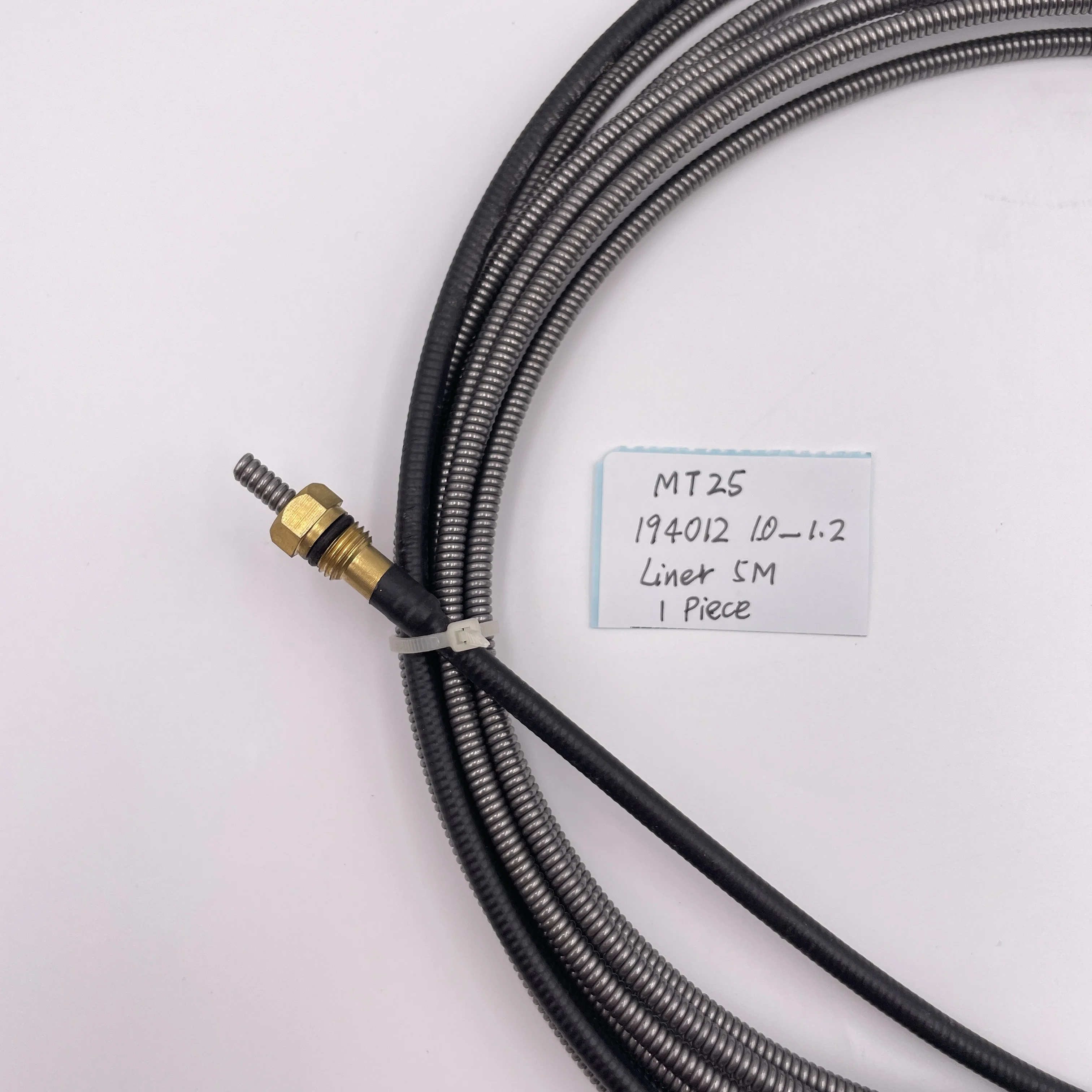 

Вкладыш 5 м для сварочной горелки MT25 194012 для сварочной проволоки MIG 1,0-1,2 мм, 1 шт.