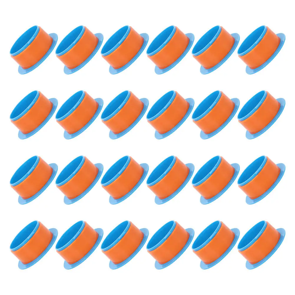 

24Pcs Stretch Film Dispenser Tool Wear Resistant Rounded Handle for Fast Wrapping Pallet Boxes Logistics Moving Shrink Film Roll