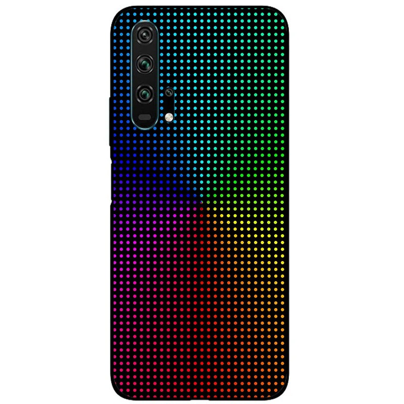 For Honor 20 Pro Case Black TPU Case For Honor 20 Pro Animal Style Back Cover For Huawei Honor 20 Pro Soft Silicone Case 20Pro