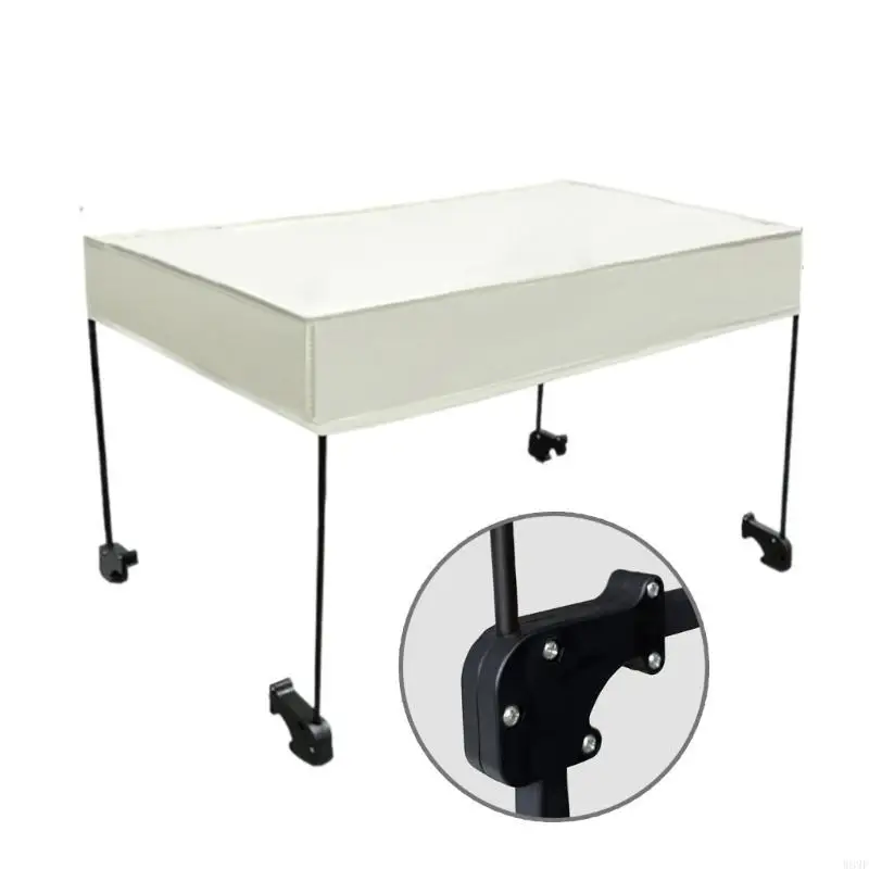 

Cart Cover Outdoor Folding Trolley Accessory Folding Wagons Cart Awning Canopy W89F
