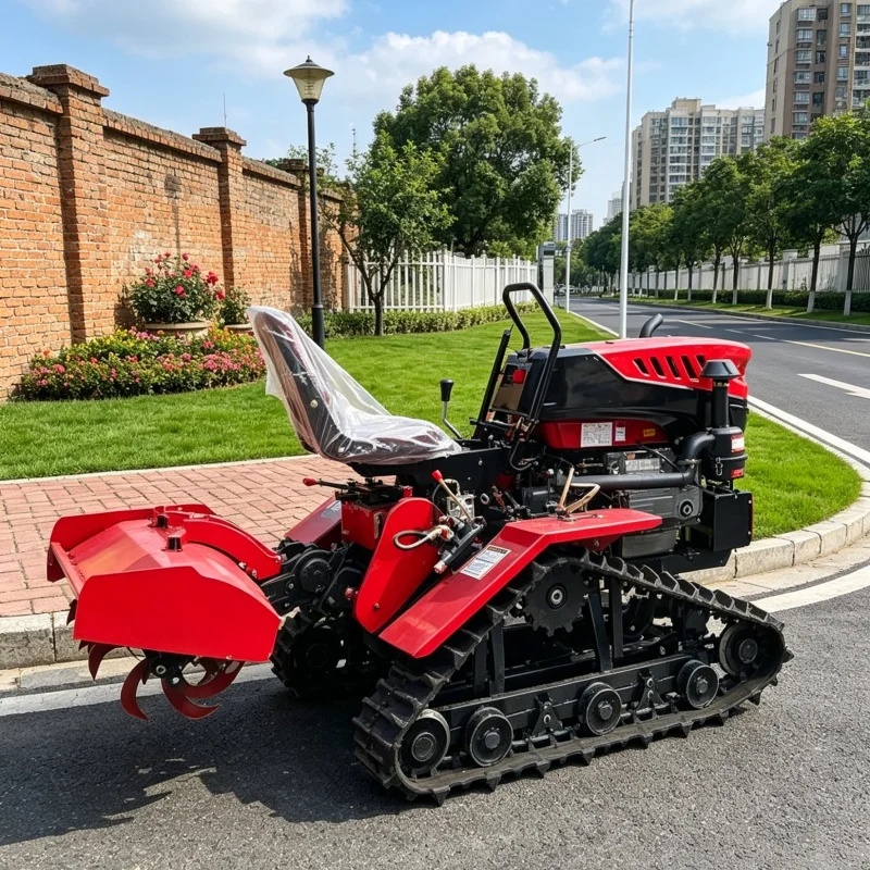 

Customized EU CE Certified Rotary Tiller,Tracked All-terrain Farming Machine, 26-Year Bestselling Agricultural Tillage Machinery