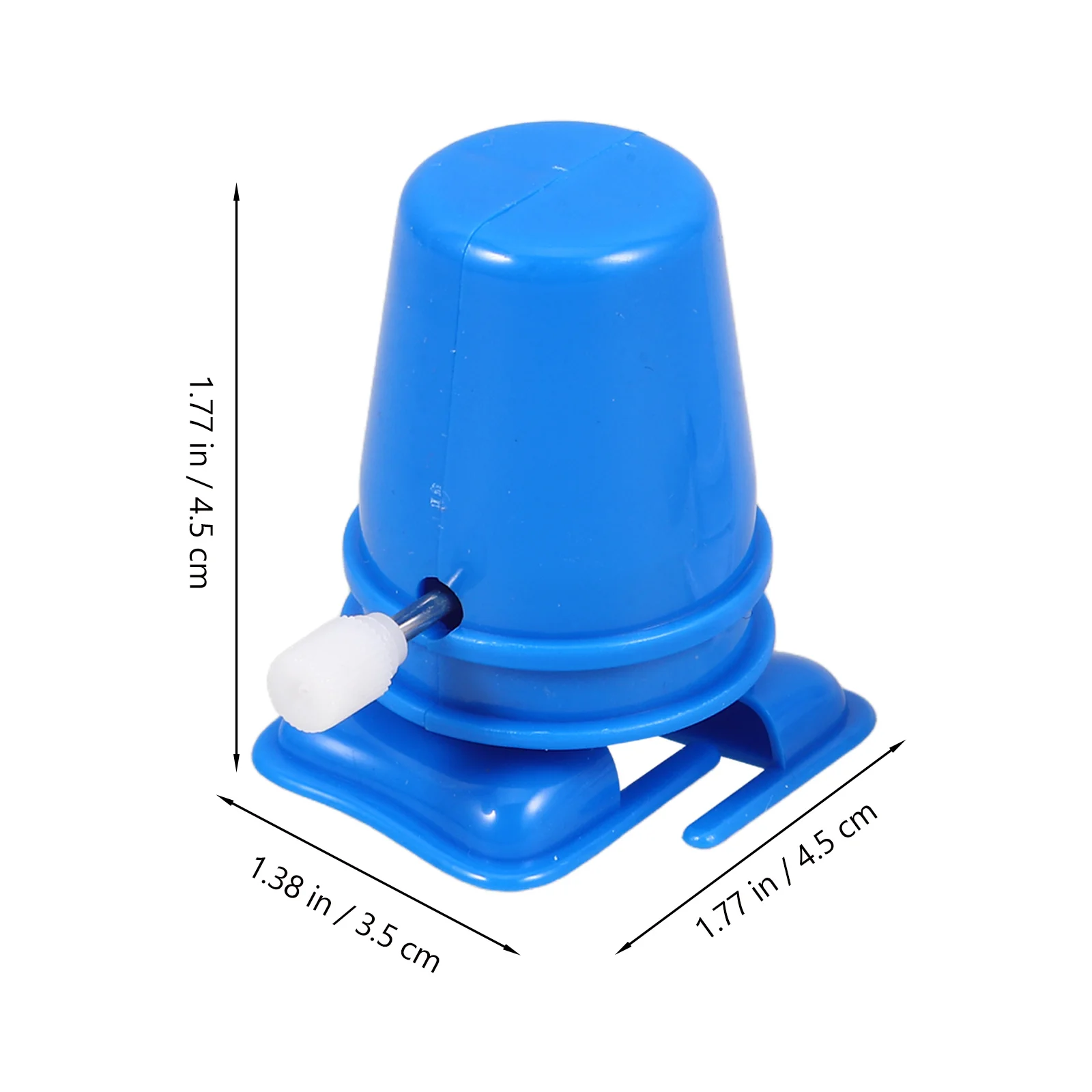 8 قطعة Windup روبوت عقارب الساعة حركة بلاستيكية صغيرة لتقوم بها بنفسك آلية استبدال الإصلاح للمشي بأرجل الطين الحرفية الملحقات #6