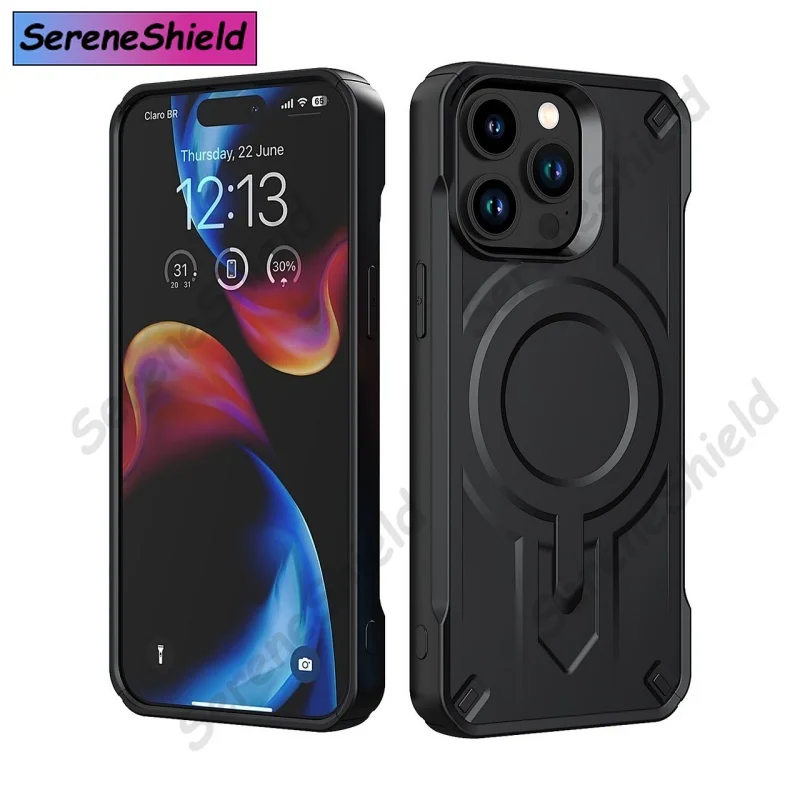 

Silicone Fiber Flocking Multilayer Protective Phone Case For iphone 16 15 14 Plus13 12 11 Pro Max Magnet Wireless Charging Cover