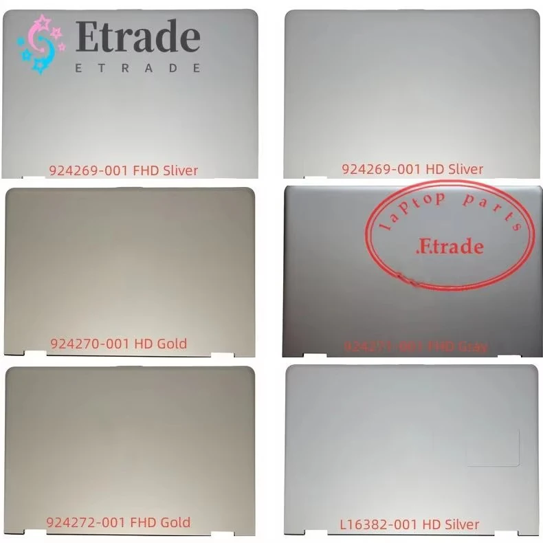 

New Original For HP Pavilion X360 14-BA Rear Lid Lcd Back Cover Top Housing Case 924269-001 924270-001 924271-001 924272-001