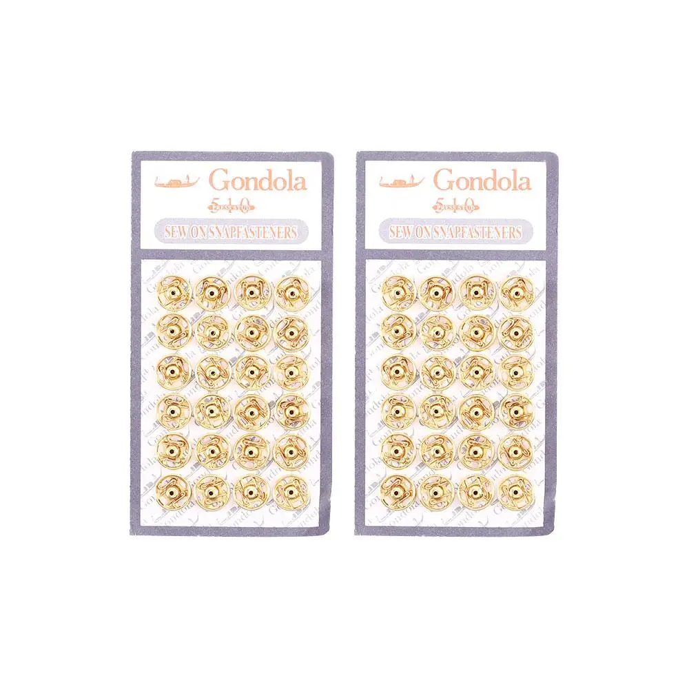 DIY 6/8mm Fabric Accessories Handmade Clothing Metal Buckle Invisible Button Sewing Accessories Sewing Buttons