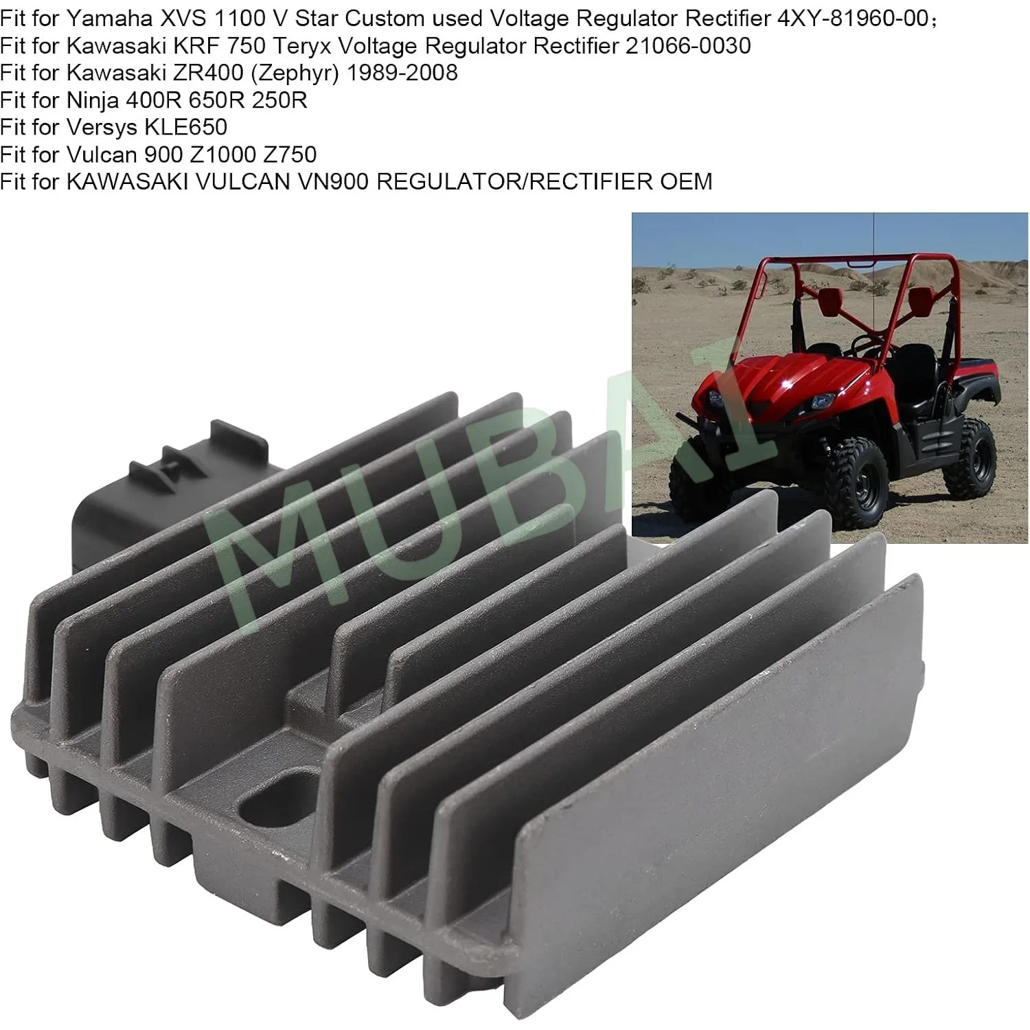 

Регулятор напряжения Fydun SH678A-12 SH678-11 SH678KA, аксессуар для выпрямителя напряжения KRF 750 Teryx 4X4
