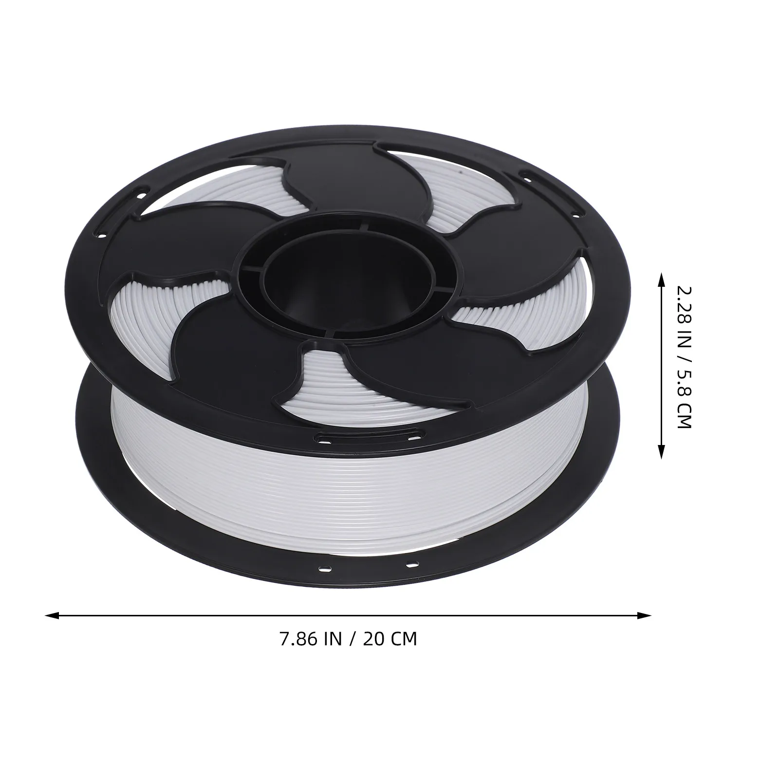 1 Roll Petg 3D Printer Filaments 175mm Durable Bubblefree Filament Spool for 3D Printing Prototypes DIY Crafts Engineering