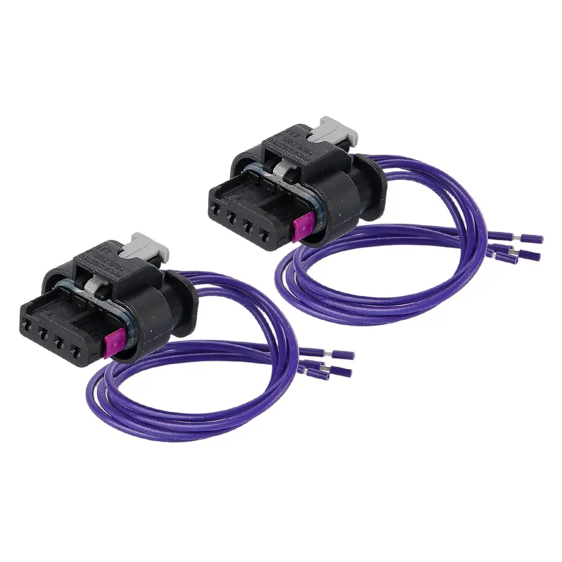 

4-контактный разъем датчика MAP, 2 шт., адаптер жгута проводов, вилка проводки, косичка, подходит для Mercedes BMW