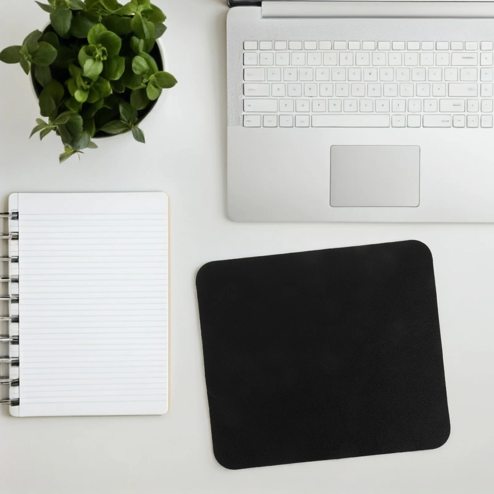 

Mouse Pad Rectangular PU Desk Pad Anti-Slip Smooth Surface Washable Office Study Computer Mat Smooth Desk Mouse Mat