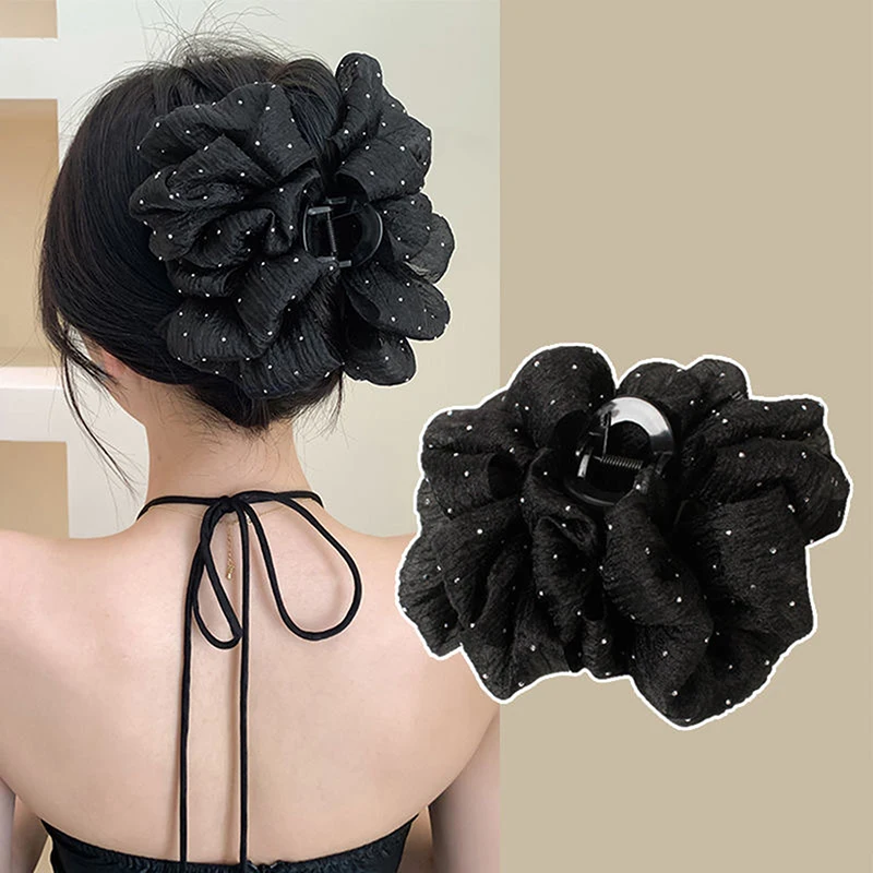 Elegante Bowknot Haar Clips Frauen Temperament Elegante Mesh Haar Clip Mode Haar Zubehör Mädchen Styling Haarnadel Kopfschmuck