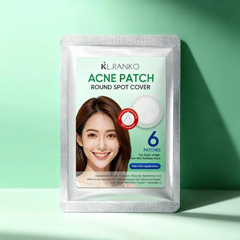 マイクロニードルラウンドニキビパッチ目に見えない通気性抗ニキビ修復パッチスポットマークコンシーラーフェイススキンケア