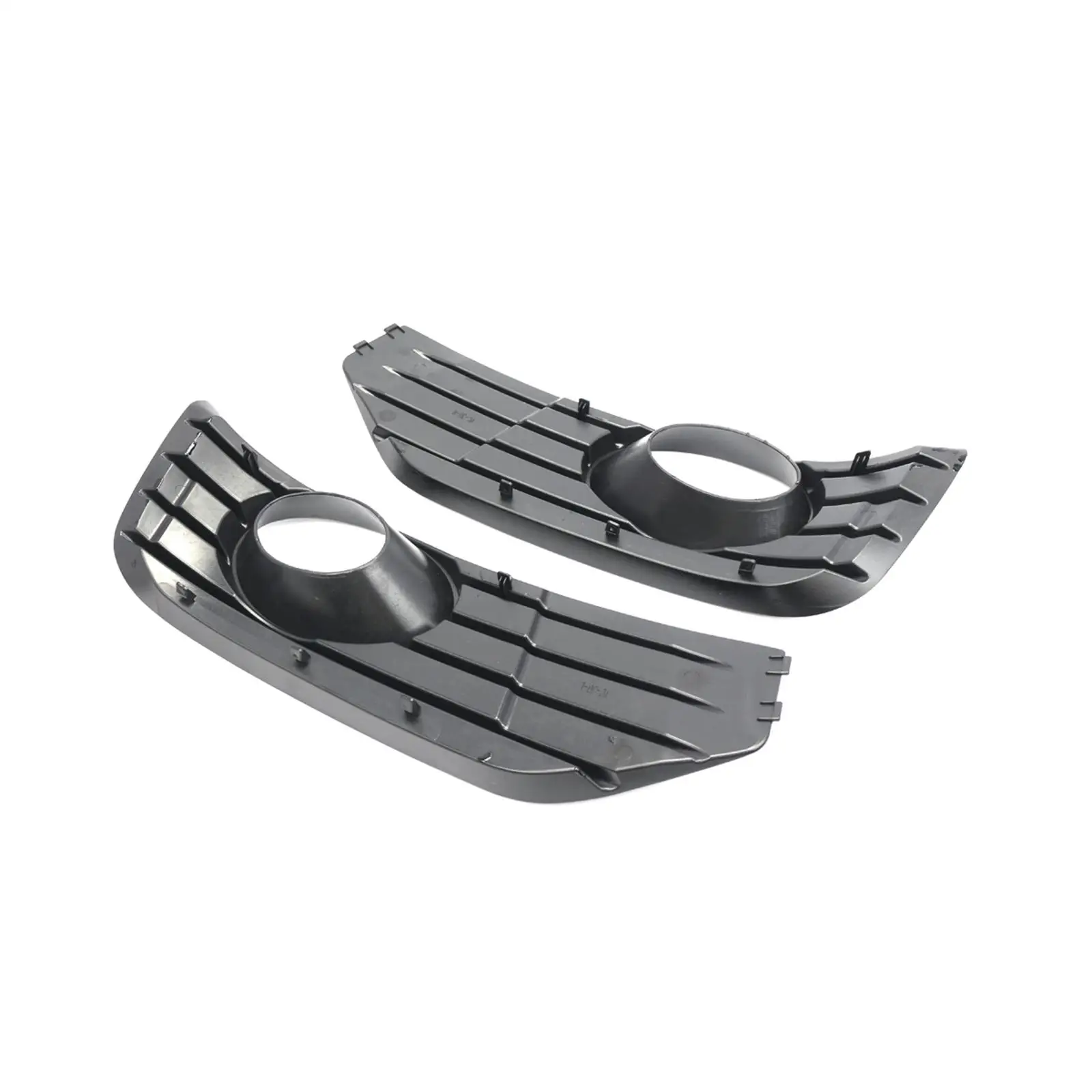 

2x Fog Light Cover Grilles Fog Lamp Cover Insert Front Wear Resistant
