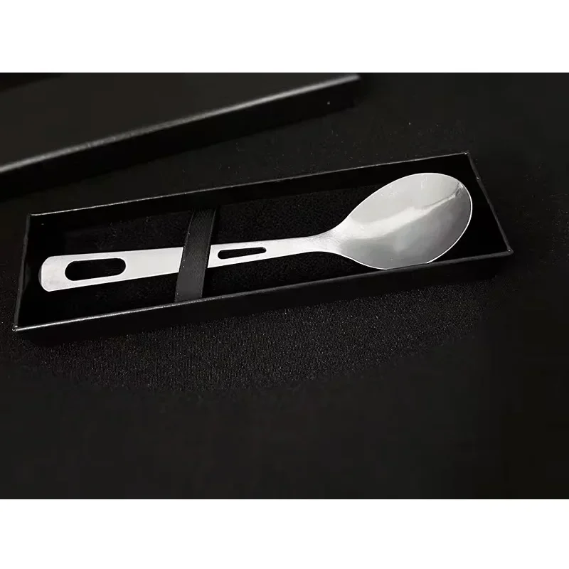 Colher auto endireitadora por J.C Magic Straight A Spoon Acessórios Close Up Illusions Gimmicks Mentalismo Magia Adereços