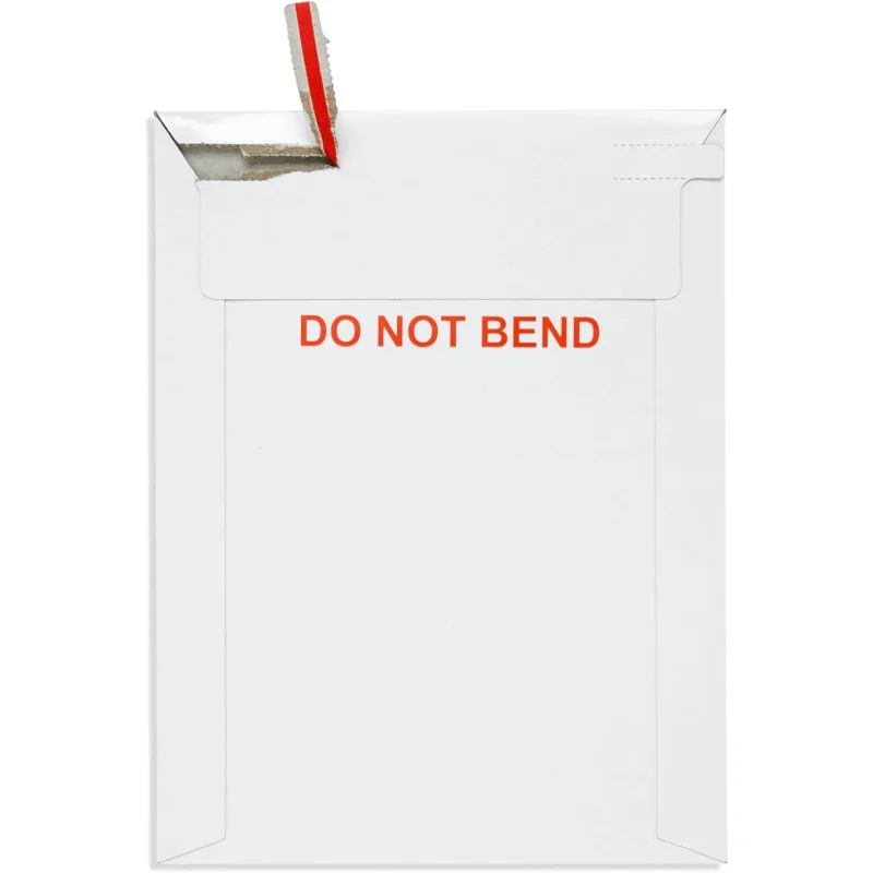 Blue Summit 50 Rigid Mailers 6x8, Cardboard Envelopes, Do Not Bend Photo 6x8, 6.25x8.25 car