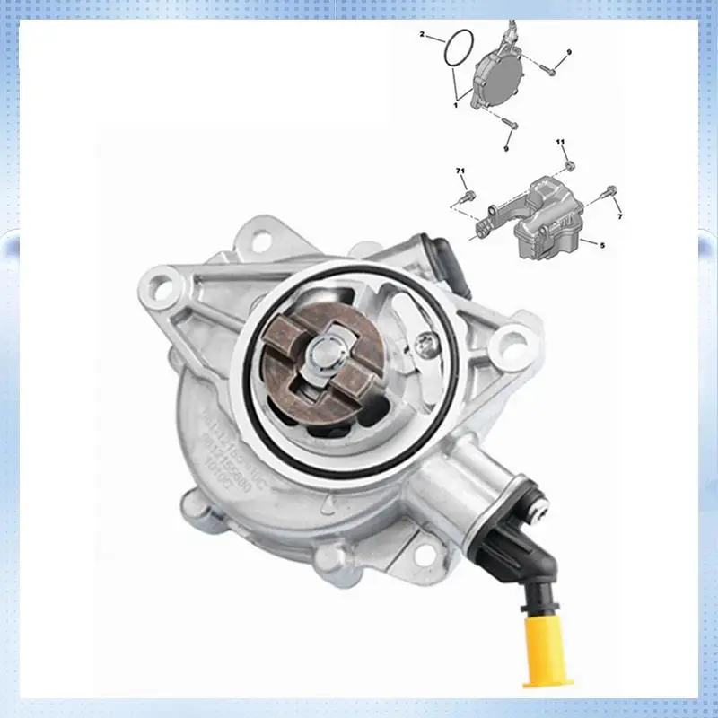 

NEW-Car Booster Brake Vacuum Pump 701366060 456583 11667586424 For 3008 508 Citroen C4L 1.6T 1166 7586 424