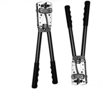 HX-50B 6-50mm² Battery Cable Lug Crimping Tool For AWG 10-1/0 Heavy Duty Wire Lug Tube Terminal Crimper Hex Crimp Tools Pliers